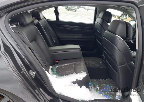 2012 BMW 750Li xDrive z USA, uszkodzony, nr VIN WBAKC8C54CC436338